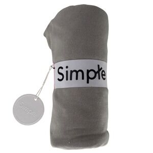 Gray Stretch Knit Fabric Roll For Crafts Sewing DIY Projects- 2 Meter Lot -